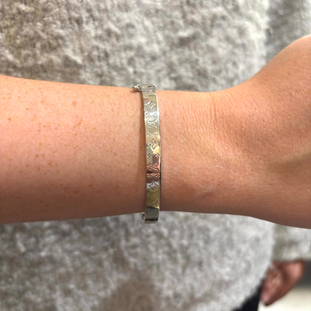 Silver Ladies Fancy Bangle