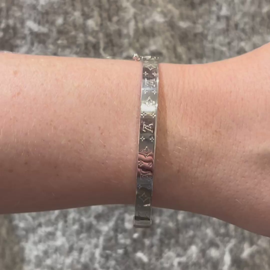 Silver Ladies Fancy Bangle